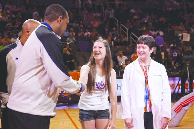Suns Honor Mackenzie Saunders